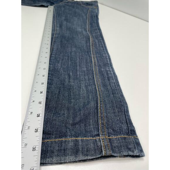 Miss Anna Jeans Paris Designer Low Rise Straight Leg size France 38 US 8 - Picture 15 of 16